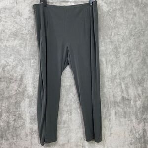 Chico's Easywear Women's  Pull On Straight Leg Slinky Pants Size 2 /US size L
